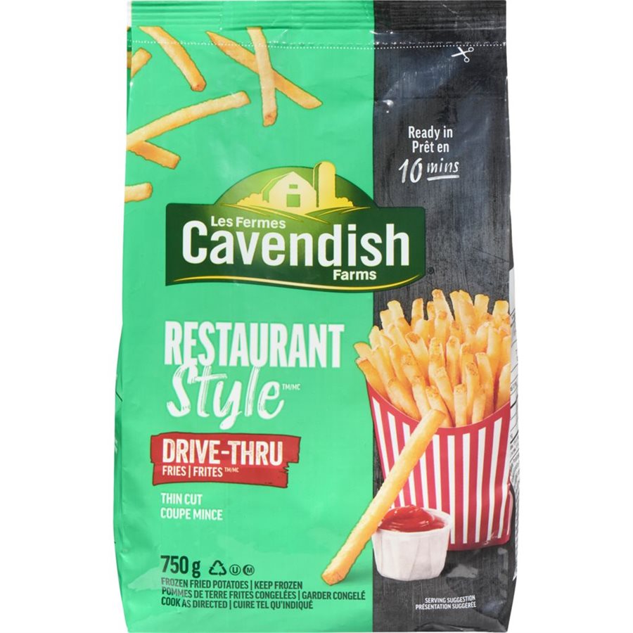 CAVENDISH FRIES DRIVE THRU 750G