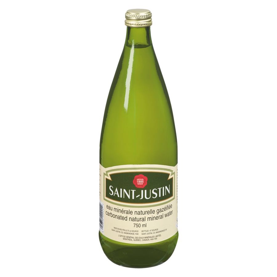 STJUSTIN MINERAL WATER 750ML