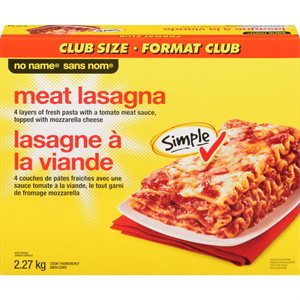 NN MEAT LASAGNA CP 2.270KG