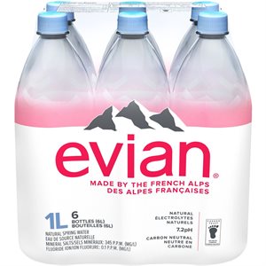 EVIAN WATER 1.000LT