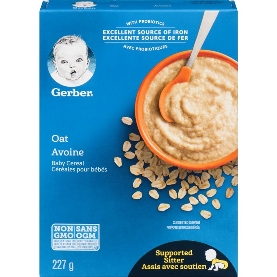 GERBER CEREAL CERELAC OAT 227G gerber-cereal-cerelac-oat-227g
