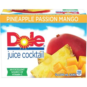 DOLE JUICE 98% PNAPP PCH MNGO 340.000ML