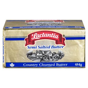 LACT BUTTER SEMI SALT 454.000G
