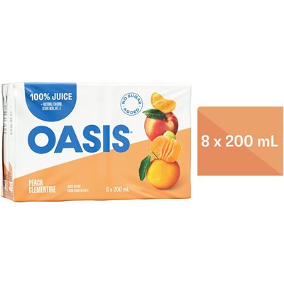 OASIS FRUITZOO PEACH / CLEMENTIN 200.000ML