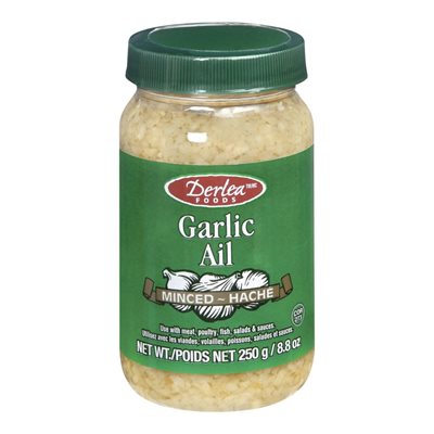 DERLEA MINCED GARLIC 250.000G