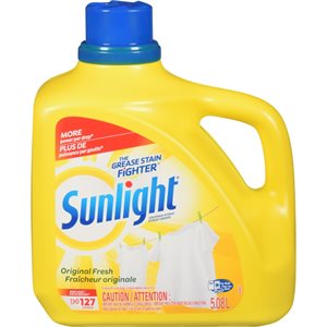 SUNLIGHT LIQUID LAUNDRY LEMON 5.08LT
