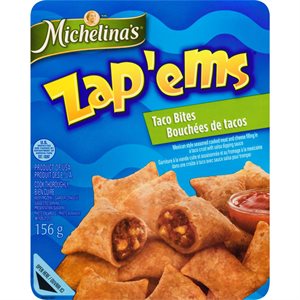 MICH ZAP'EMS TACO BITES 156.000G